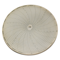 RECORDER CHART PAPER - 8' (203mm)24-Hour,-30 to 50 C