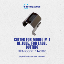 CUTTER FOR MODEL M-1 RL,TUBE, FOR LABEL CUTTING