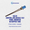 VALVE CONTROL,HO2,NEEDLE VLV PANEL MOUNTED W/COPPER TUBE