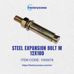 STEEL EXPANSION BOLT M 12X100