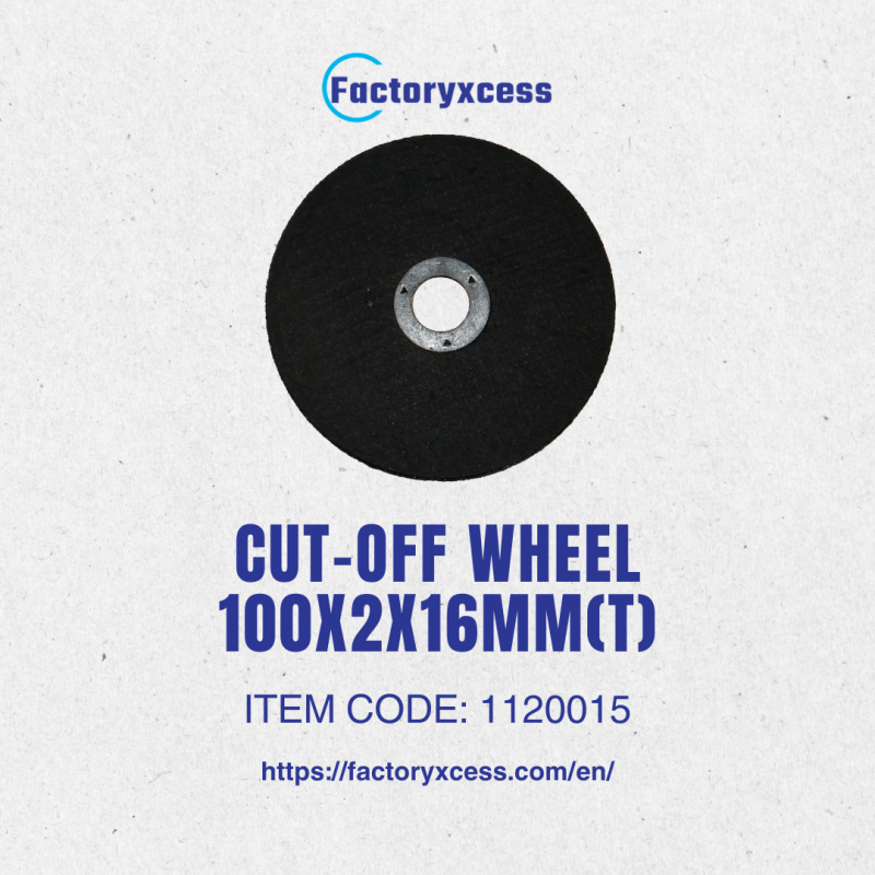 CUT-OFF WHEEL 100X2X16MM(T)