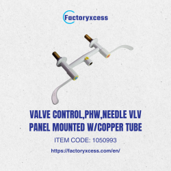 VALVE CONTROL,PHW,NEEDLE VLV	PANEL MOUNTED W/COPPER TUBE