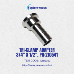 TRI-CLAMP ADAPTER 3/4" X...