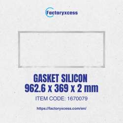 GASKET SILICON 962.6 X 369 X 2 MM