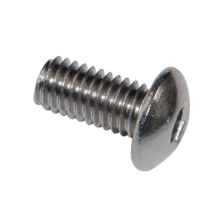 HEX SOCKET BUTTON HEAD SCREW M5X10MM, SS304