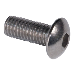 BUTTON HEAD SOCKET CAP SCREW S/STEEL, M5 X 12