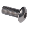 BUTTON HEAD SOCKET CAP SCREW S/STEEL, M5 X 12